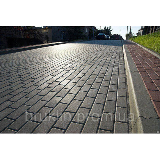 Тротуарна бруківка (плитка) 100х200, h-80мм